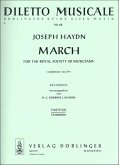 MARCH FOR THE ROYAL SOCIETY OF MUSICIANS PARTITUR