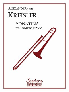 Cover Alexander von Kreisler Sonatina Posaune Buch