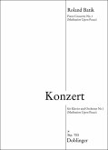 Konzert Nr.1 für Klavier und Orchester Studienpartitur