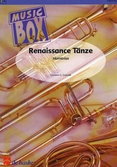 Cover Renaissance Dances for 3 horns score and parts