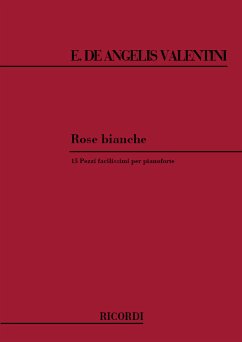 Cover Valentini De Angelis Rose Bianche Pianoforte