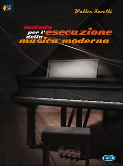 Cover Walter Savelli, Metodo per l'esecuzione della Musica Moderna Klavier Buch