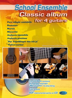 Cover School Ensemble - Classic Album (+CD-ROM) for 4 guitars score (+ parts printable)