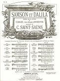 C. Saint-Saens Samson Et Dalila N 8 Fr-All Duo Mezzo-Baryton Vocal and Piano