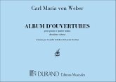 Various Ouvertures A 4 Mains Volume 2 Piano 4 hands