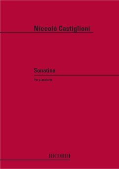Cover SONATINA PER PIANOFORTE