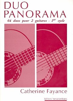 Cover Duo Panorama vol.1 pour 2 guitares partition
