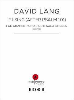 Cover If I Sing (After Psalm 101)