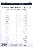 Ich war noch niemals in New York für Blasorchester Partitur