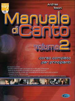 Cover Andrea Tosoni, Manuale di Canto, Volume 2 Vocal Buch + DVD