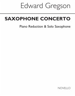 Cover Concerto for Saxophone and Orchestra for saxophone and piano archive copy