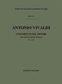 A. Vivaldi Concerti Per Vl., Archi E B.C.: In Sol Min. Rv 327 Concerti Per Violino