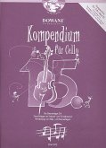 Kompendium für Violoncello Band 15 (+2 CD's) für 1-2 Violoncelli (Lehrer und Schüler)