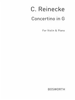 Cover Concertino G major for violin (1. position) and piano Verlagskopie