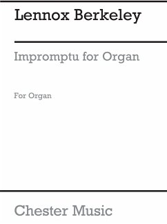 Cover Lennox Berkeley: Impromptu For Organ Organ Instrumental Work