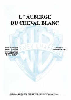 Cover L'Auberge du Cheval Blanc Vocal and Piano Buch