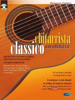 Cover Roberto Fabbri, Chitarrista Classico Autodidatta Gitarre Buch + CD