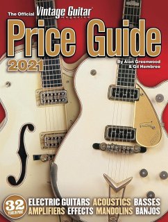 Cover The Official Vintage Guitar Price Guide 2021