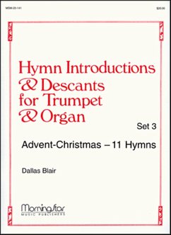 Cover Hymn Introductions &Desc for Trumpet & Organ-Set 3