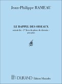 Le rappel des oiseaux pour piano extrait du 1er livre de pieces