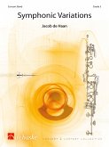 Jacob de Haan Symphonic Variations Concert Band/Harmonie Partitur + Stimmen