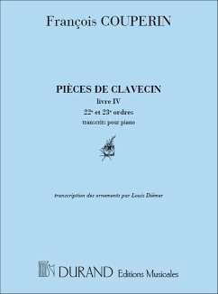 Pičces de clavecin livre 4 vol.12 pour piano (clavecin)