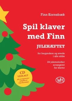 Cover Finn Kornebćk, Spil klaver med Finn - JULEHĆFTET Klavier Buch