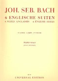 6 englische Suiten Band 2 für Klavier