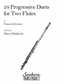 François Devienne Twenty - Four (24) Progressive Duets 2 Flöten Buch