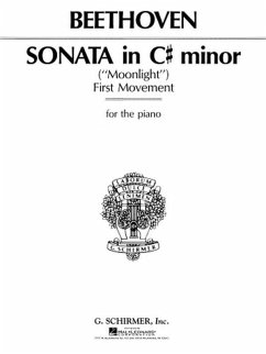 Cover Ludwig van Beethoven, Piano Sonata 'Moonlight' Op.27 No.2 Klavier Buch