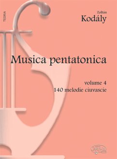 Cover Zoltán Kodály, Musica Pentatonica - Volume 4 Klavier Buch