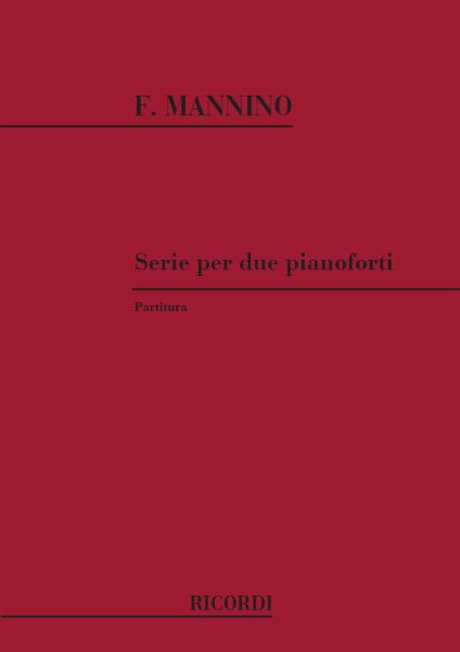 F. Mannino Serie 2 Pianos F. Mannino Serie 2 Pianos