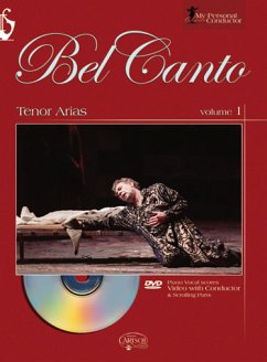 Cover Tenor Arias vol.1 (+DVD) arias for tenor and piano