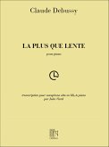 Debussy Plus Que Lente Saxo-Piano Saxofono E Pianoforte E/O Altri Stru