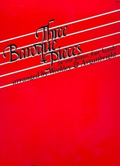 Cover 3 Baroque Pieces for piano 4 hands