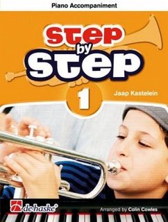 Cover Jaap Kastelein_Klaas de Jong Step by Step 1 - Piano accompaniment Tr Piano Accompaniment Buch