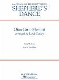 Gian Carlo Menotti, Shepherd's Dance Streichorchester Partitur + Stimmen