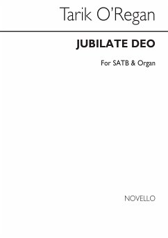 Cover Tarik O'Regan, Jubilate Deo SATB and Organ Buch
