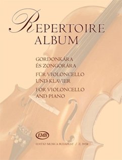 Cover Repertoire-Album für Violoncello und Klavier