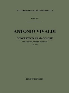 A. Vivaldi Concerti Per Vl., Archi E B.C.: In Re Rv 213 Concerti Per Violino