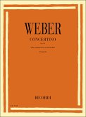 C.M. Weber Concertino Op. 26 Clarinetto (2 Clarinetti) E Pf.