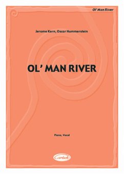 Cover Jerome Kern, Ol Man River Vocal and Piano Buch