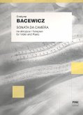 Sonata da camera for violin and piano Sonata da camera for violin and piano