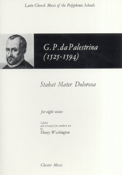 Cover Stabat mater dolorosa for 8 voices (mixed chorus) a cappella score
