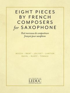 Cover Eight Pieces by French Composers