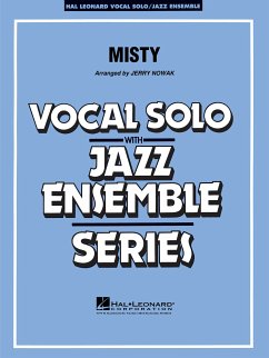 Misty Vocal Solo and Jazz Ensemble Partitur + Stimmen