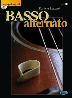 Cover Daniele Bazzani, Basso Alternato Gitarre Buch + CD