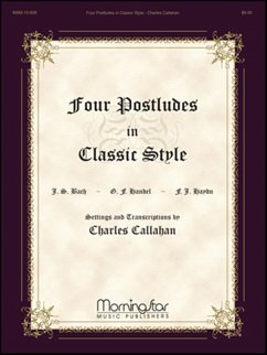 Cover Four Postludes in Classic Style