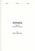 Sonata op.19 for Es alto saxophone and piano
