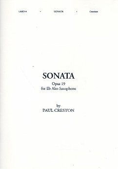 Sonata op.19 for Es alto saxophone and piano